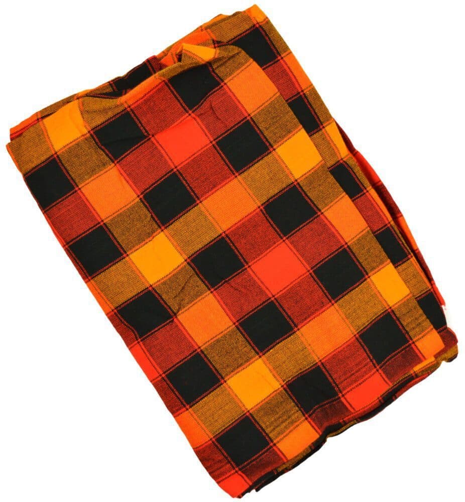 Orange Black Masai Shuka